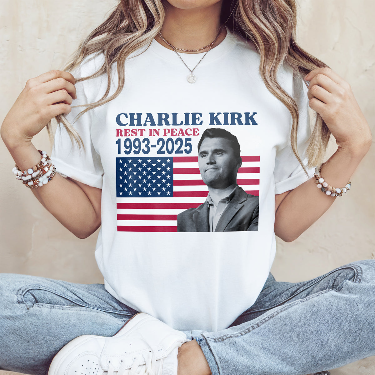 Charlie Kirk Rest In Peace 1993-2025 America Bright Shirt LM32 65529