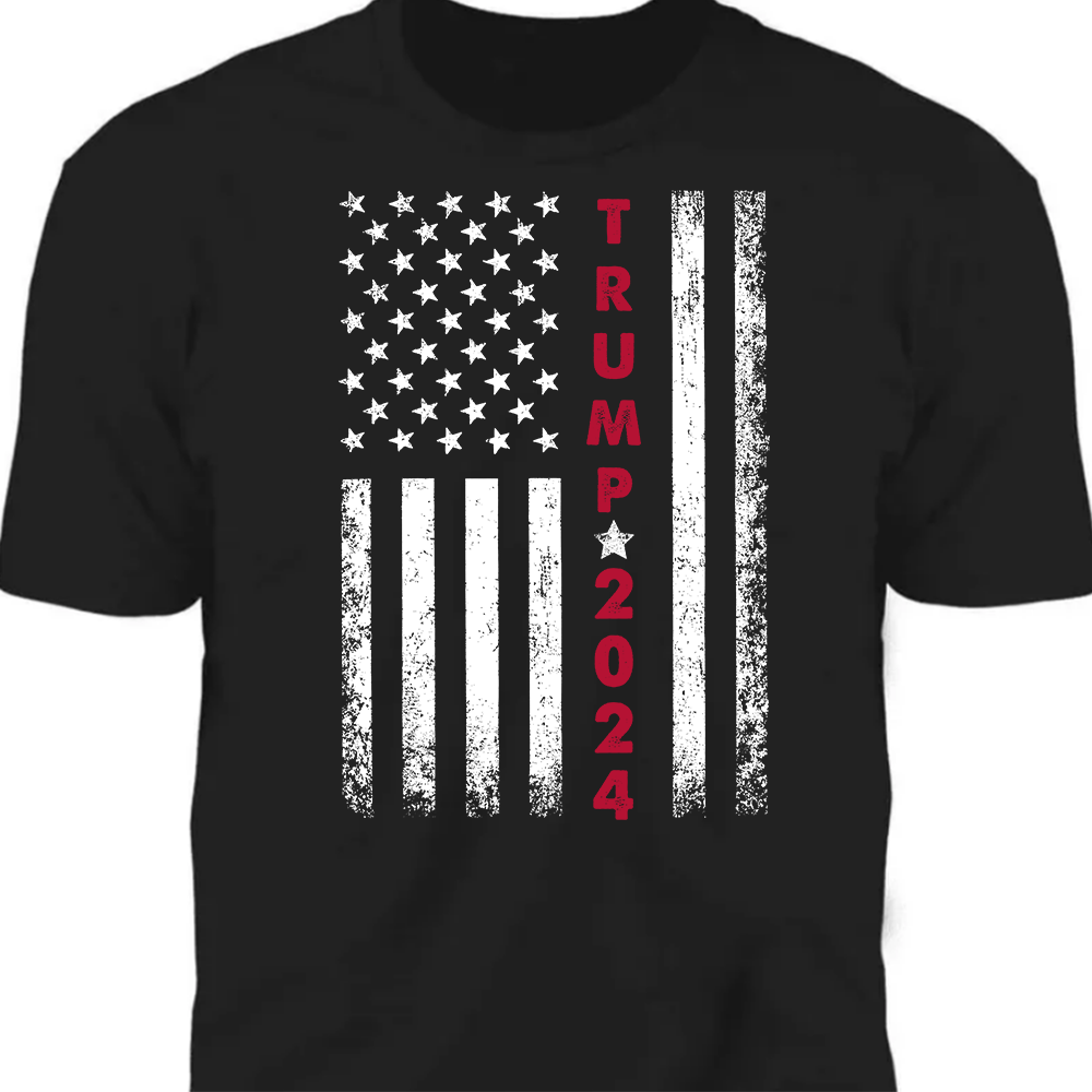 Donald Trump Flag 2024| Donald Trump Homage Tshirt | Donald Trump Fan Tees | TR838 62838