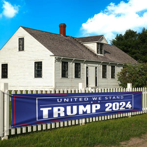 United We Stand Trump 2024 Banner TH10 63207