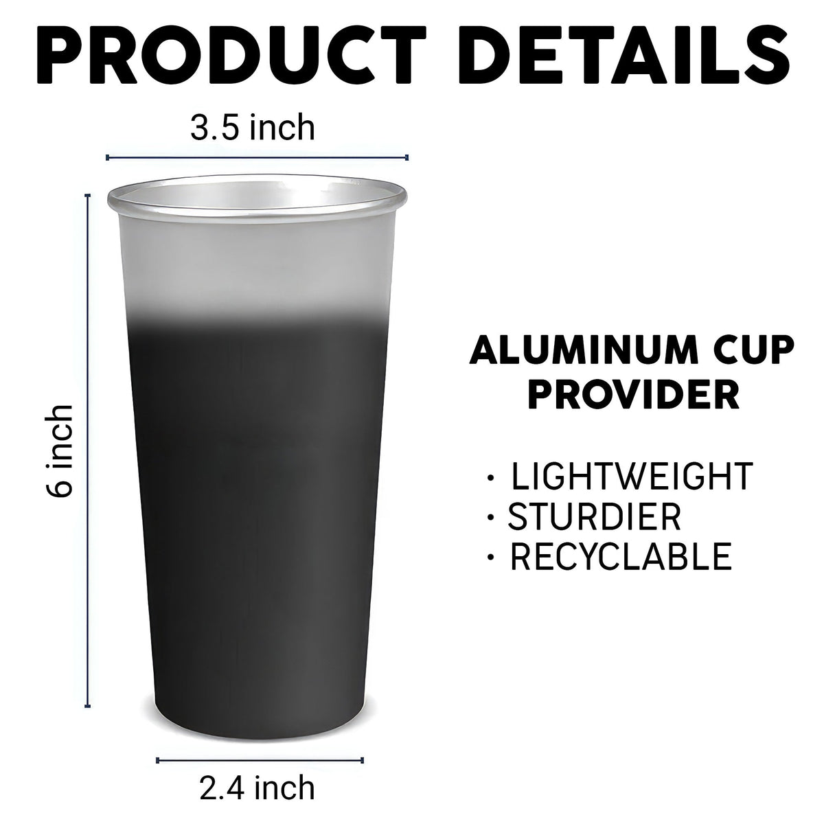 Custom Name President Trump Signature Aluminum Changing Color Cup TH10 62687