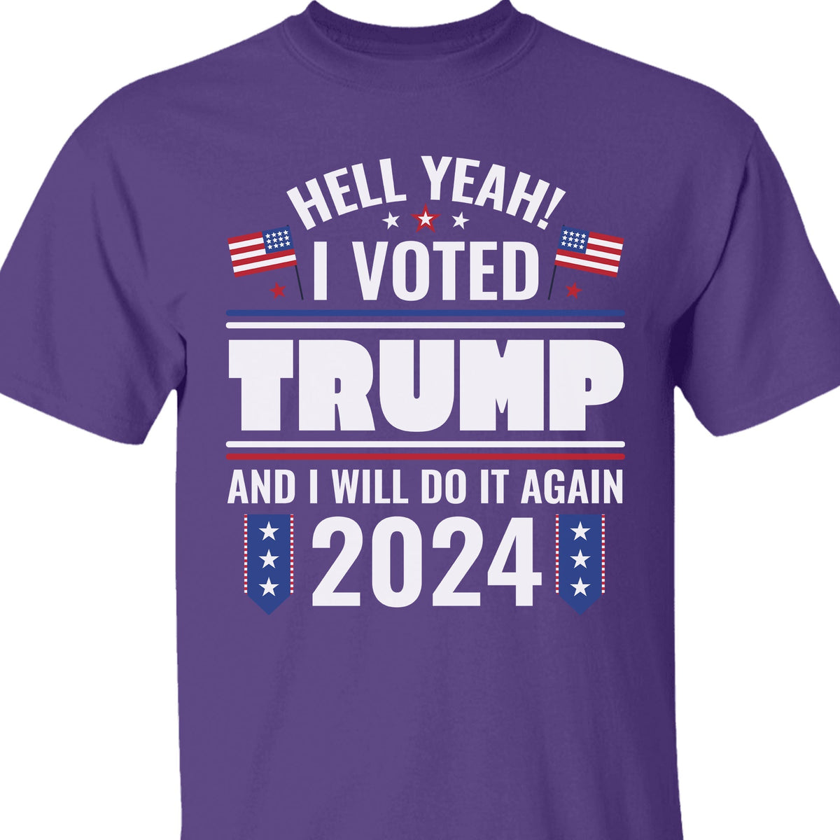 I Voted Trump And I Will Do It Again Shirt Donald Trump Homage Shirt  K228 62481