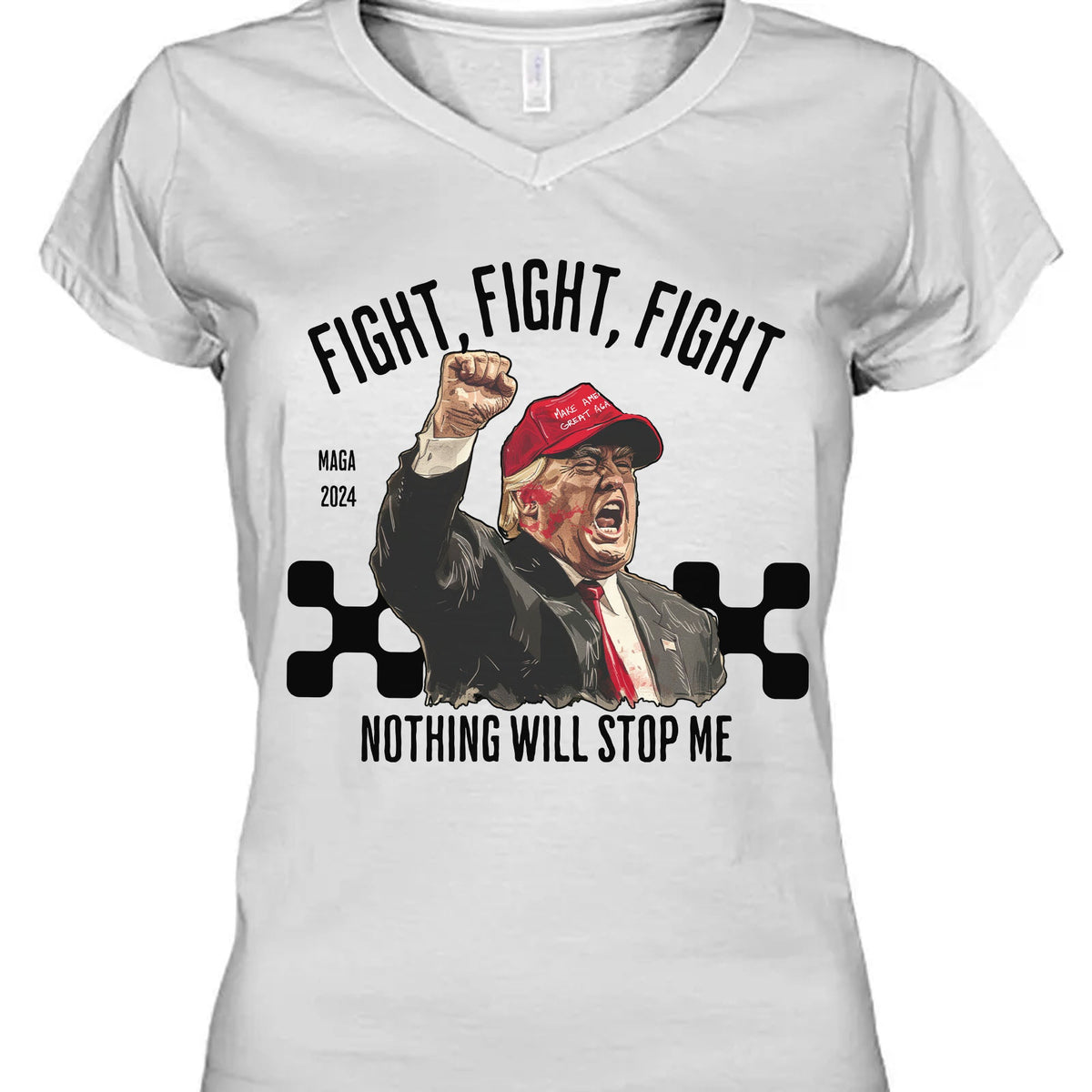 Nothing Will Stop Me | Trump Fi**t 2024 Shirt Pennsylvania Rally | Shirt Bright C1117 - GOP