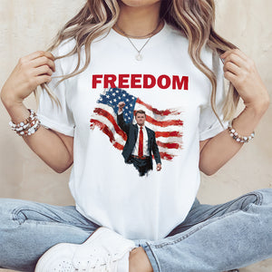 Freedom Stand With Charlie Kirk Bright Shirt HA75 64570