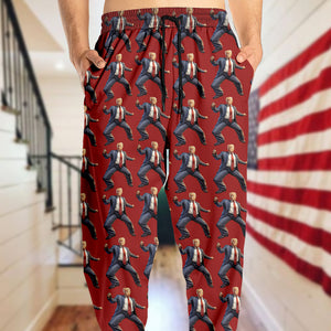 Funny Donald Trump Dancing Crazy Sweatpants- MAGA Style LM32 63981