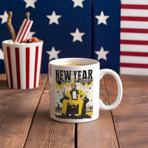 New Year New America Trump White Mug HA75 64236