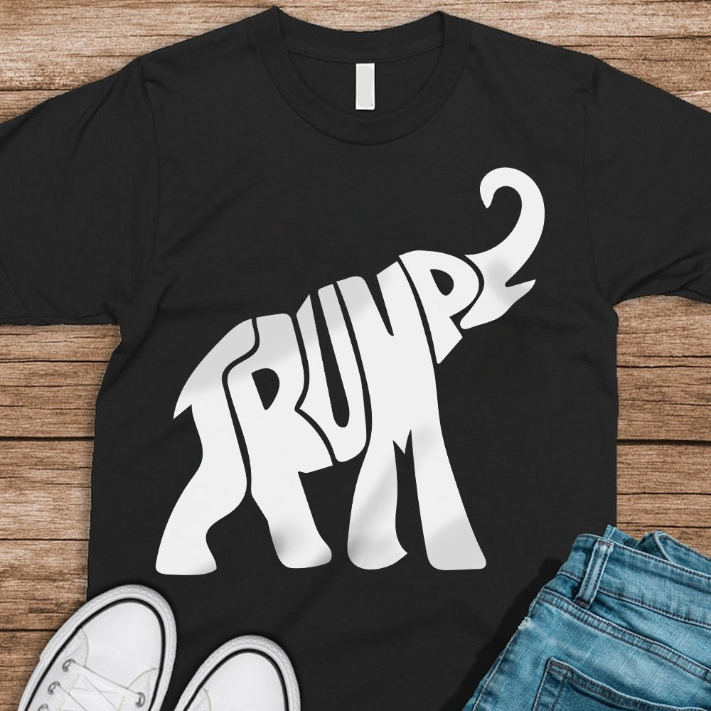 Donald Trump Republican Elephant American Flag Shirt DM01 62943