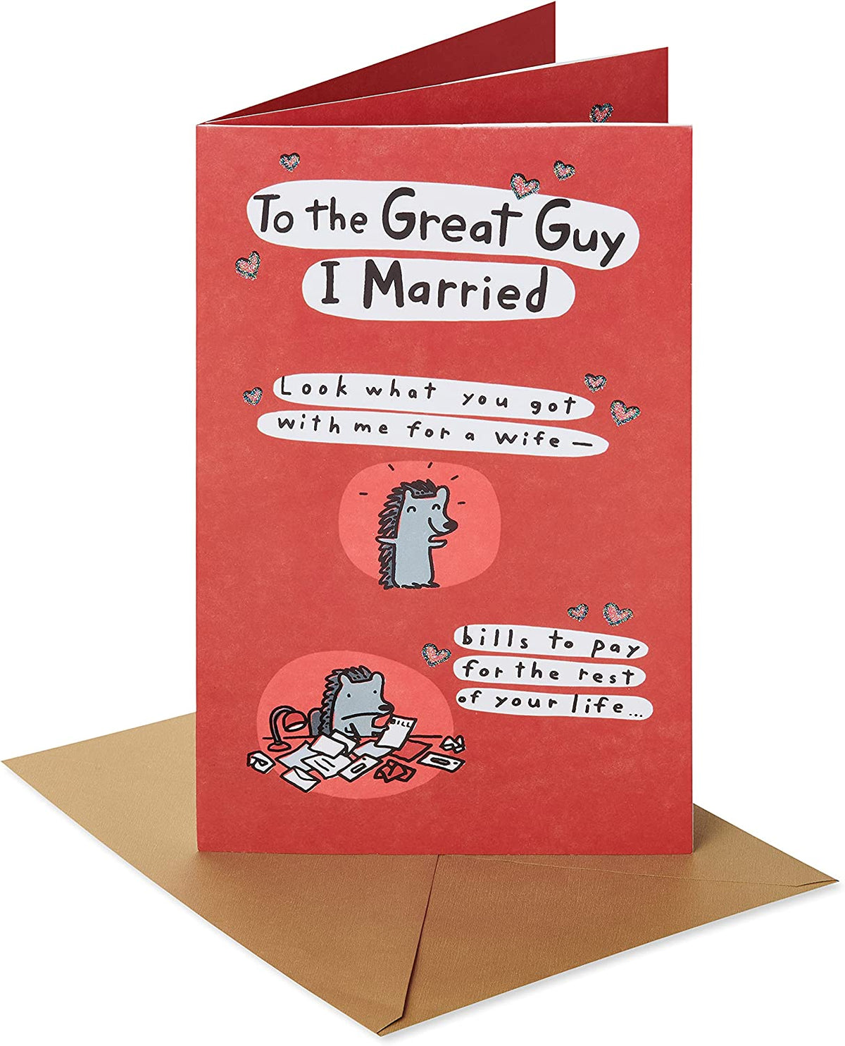 Birthday Card for Husband (Crazy Life)