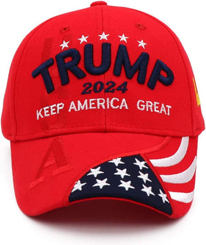 2024 Hat Keep America Great Hat MAGA Camo Embroidered Adjustable Baseball Cap