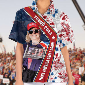 Eagle Flag Take America Back Hawaii Shirt N369 62518