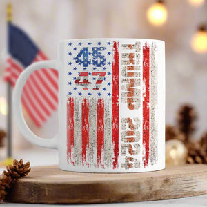 Personalized Gift Trump 45 47 - 2024 Mug HA75 63727