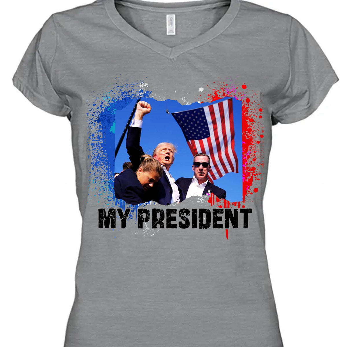 Trump Is My President | Trump Fi**t 2024 Shirt Pennsylvania Rally | Shirt Bright C1113 - GOP