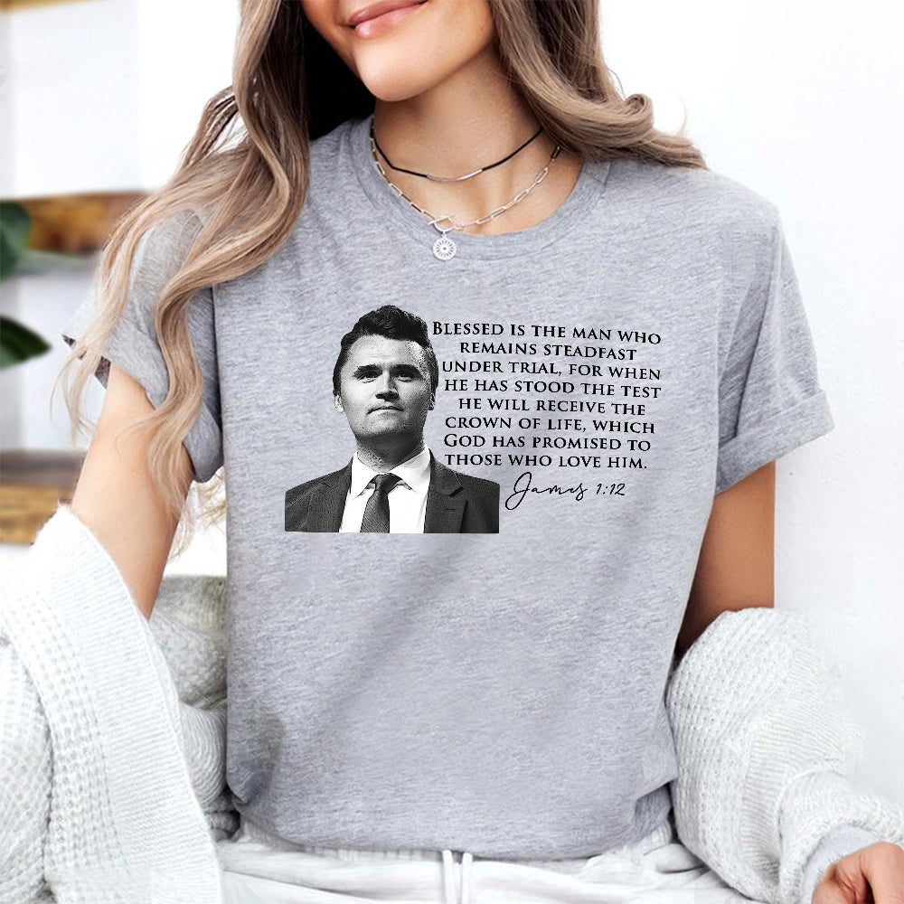 Charlie Kirk A True Patriot Biblical Bright Shirt HA75 64520