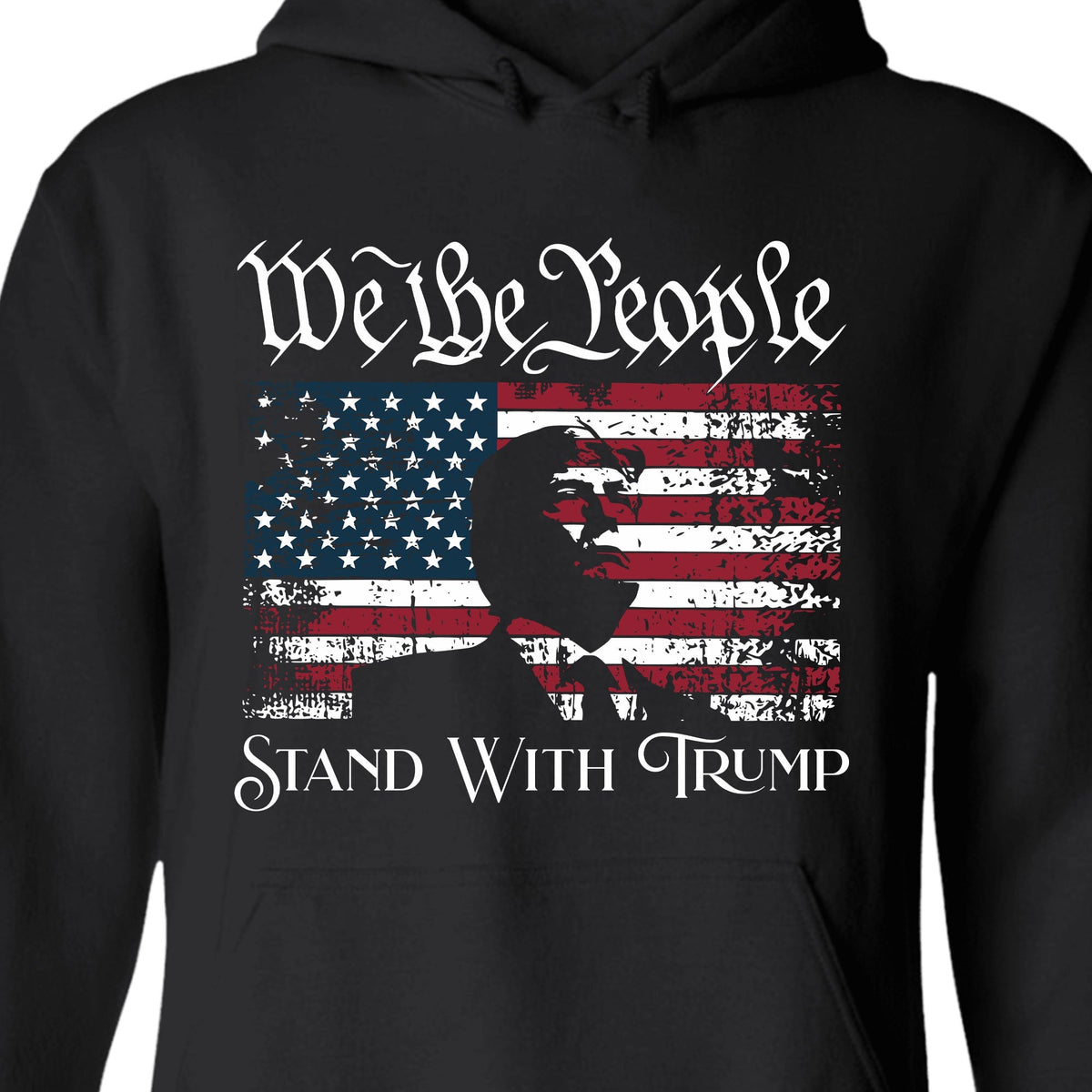 We The People Stand With Trump Shirt | Donald Trump Homage Shirt | Donald Trump Fan Tees C904 - GOP