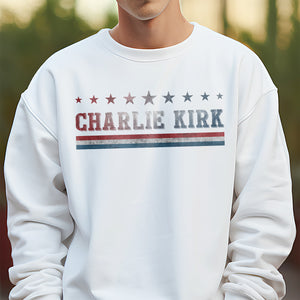 RIP American Charlie Kirk Patriot Memorial Bright Shirt LM32 65497