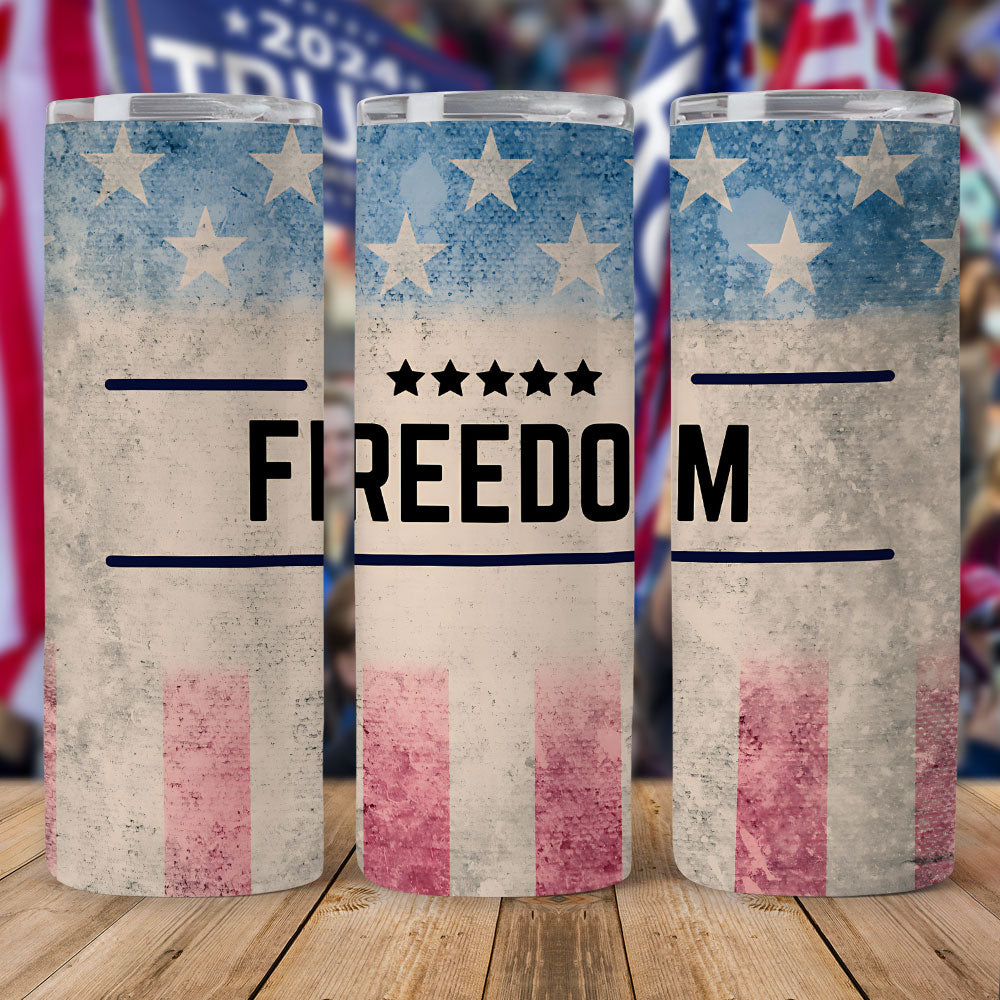 Never Forget Charlie Kirk Skinny Tumbler HO82 66016