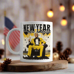 New Year New America Trump White Mug HA75 64236