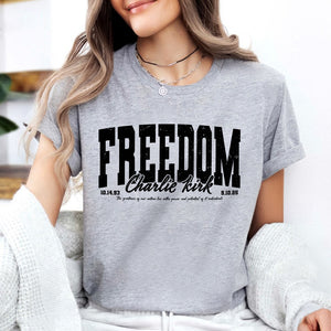 Freedom - Charlie Kirk Human Rights Bright Shirt HO82 65994