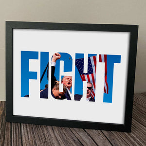 Donald Trump Fight 2024 Picture Frame DM01 63049