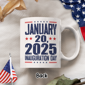 Guess Who's back Funny Trump President 47th Inauguration Day 2025 White Mug CH07 67230