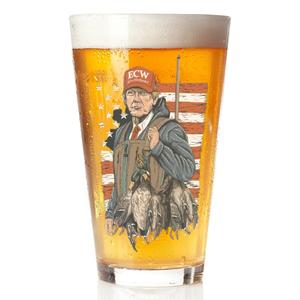 Trump Fishing Beer Glass TH10 63589