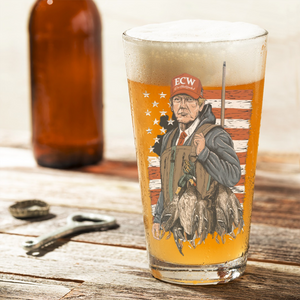 Trump Fishing Beer Glass TH10 63589