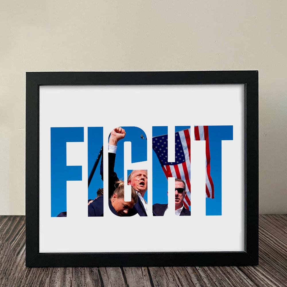 Donald Trump Fight 2024 Picture Frame DM01 63049