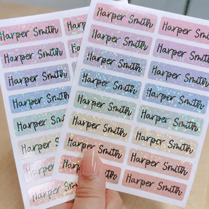 Custom Kid Name Labels - Back to School Gift for Kids HO82 903038