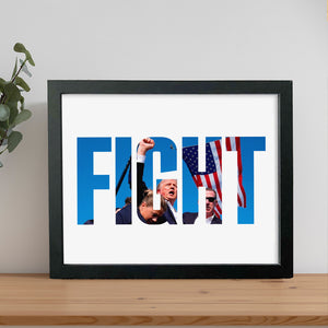 Donald Trump Fight 2024 Picture Frame DM01 63049