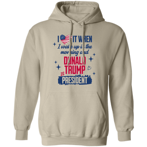 I Wake Up In The Morning And Donald Trump Is President Bright Shirt HO82 65256