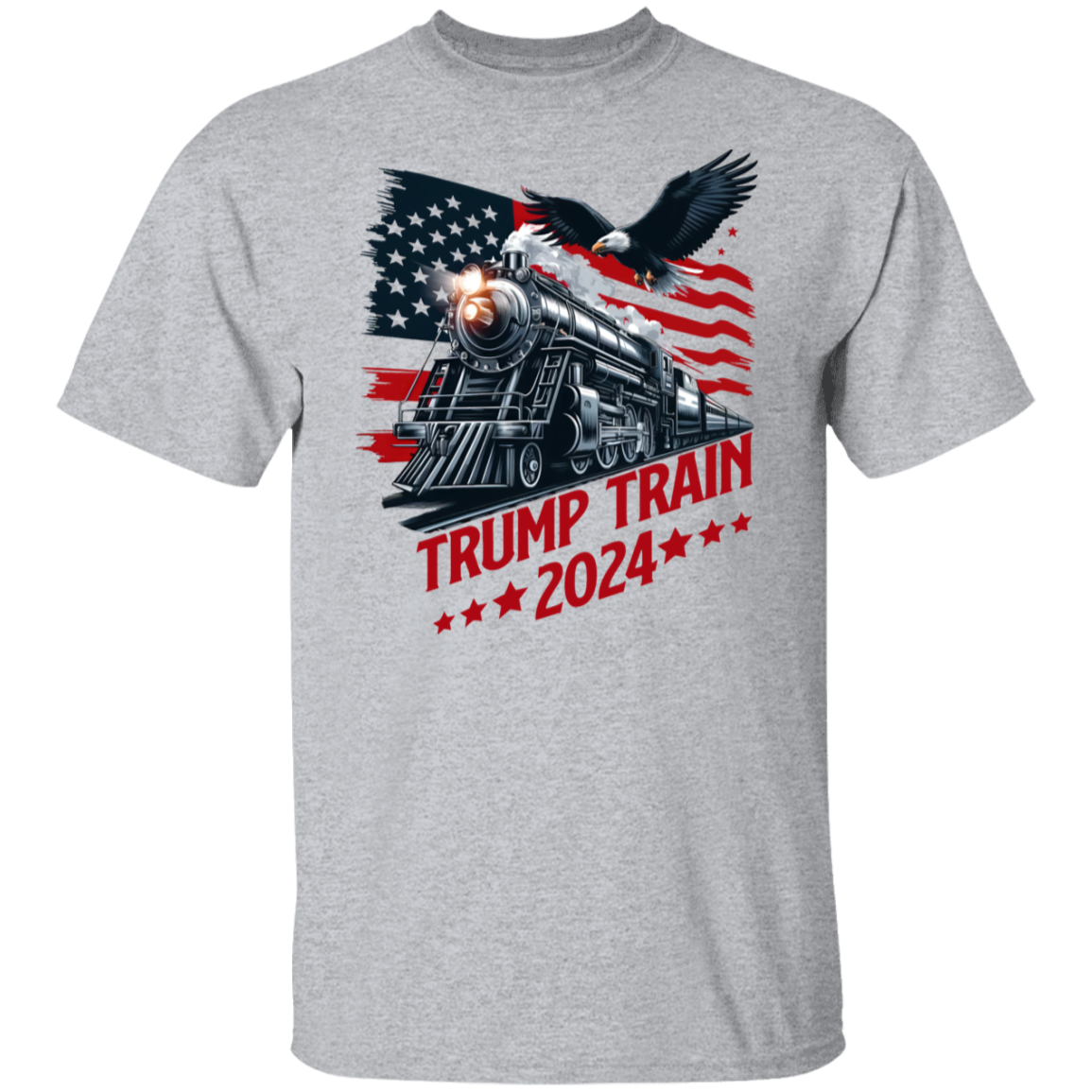 Trump Train 2024 Bright Shirt for Patriotic Fans Bright Shirt LM32 63929
