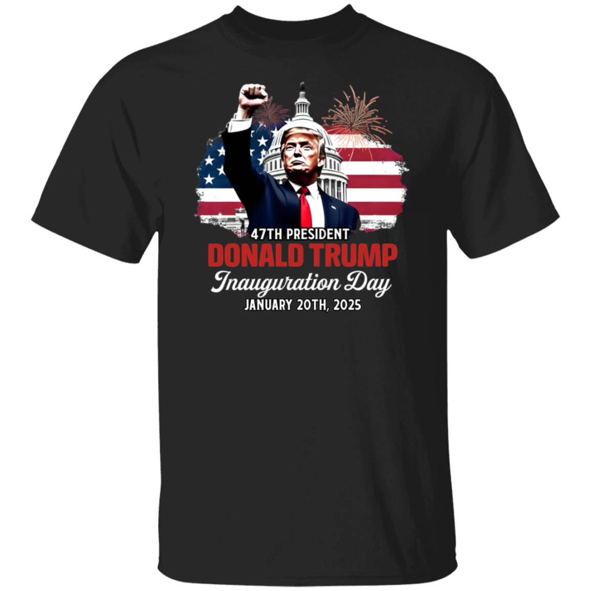 Donald Trump Inauguration Day Keep Calm And Celebrate The Win Dark Shirt LM32 65159