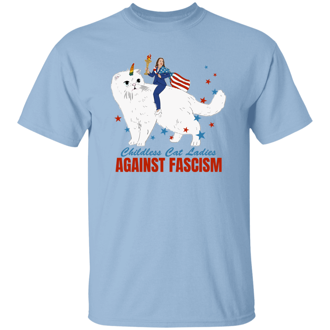 Childless Cat Ladies Against Fascism Bright Shirt HA75 63484