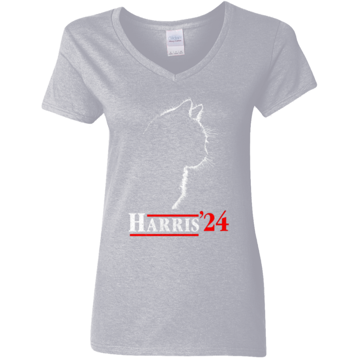 Cat Ladies Harris Funny Cat 2024 President Kamala-Harris Dark Shirt HO82 65084