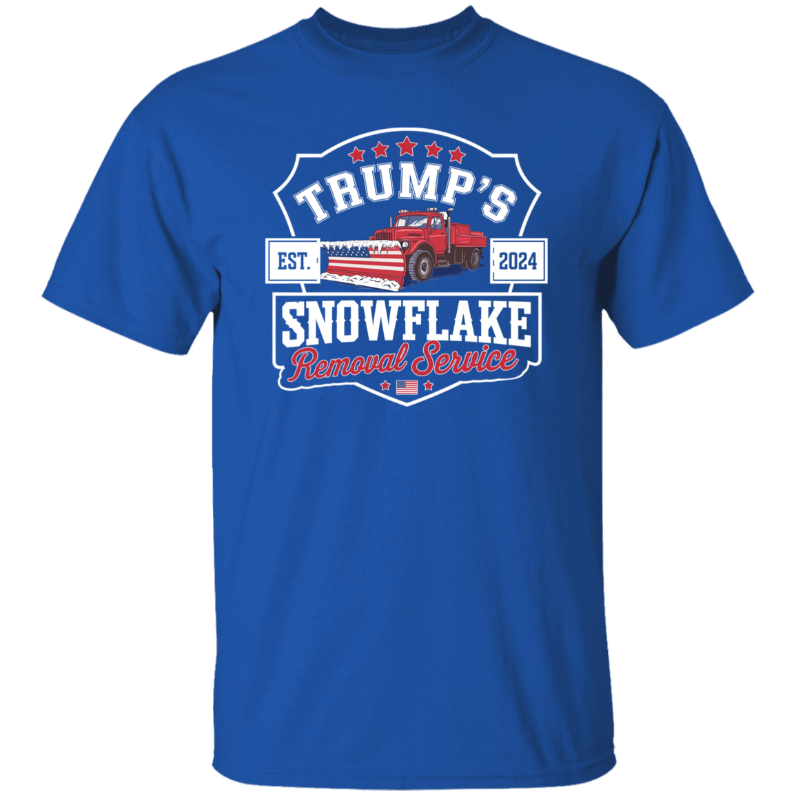Trumps Snowflake 2024, Snowflake Removal Trump Dark Shirt HA75 67162