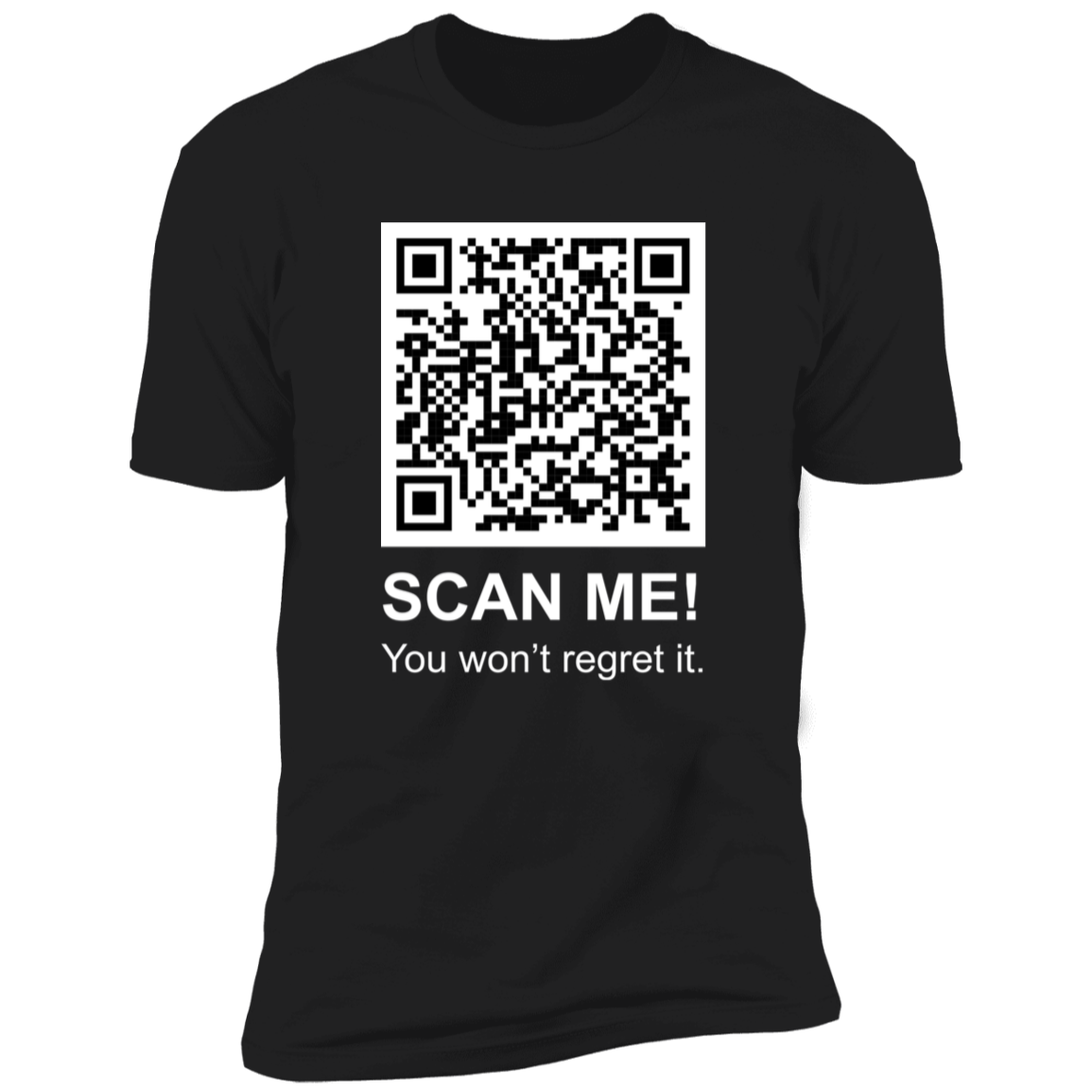 Funny Trump QR Code Dance - Scan me! Dark Shirt HA75 64178