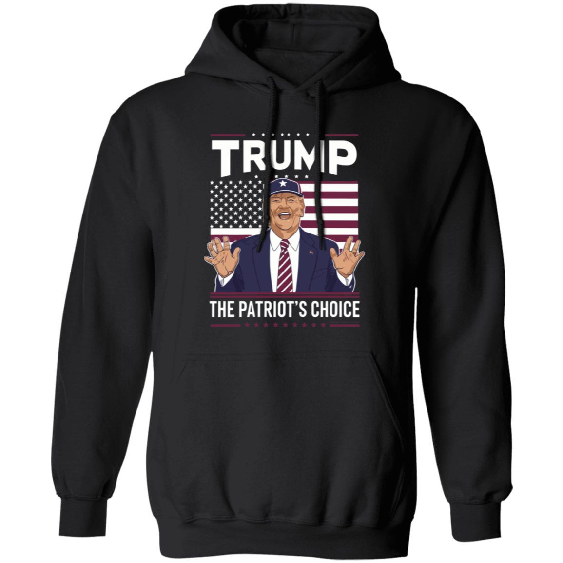 Trump The Patriot's Choice Dark Shirt HA75 62720