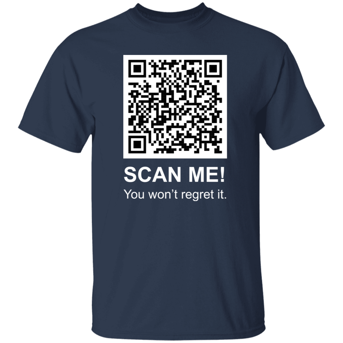 Funny Trump QR Code Dance - Scan me! Dark Shirt HA75 64178
