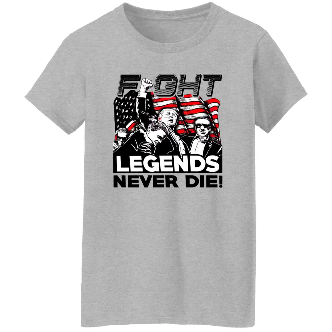 Donald Trump 2024 Fi**t Never D**! Legends Bright Shirt HO82 63198