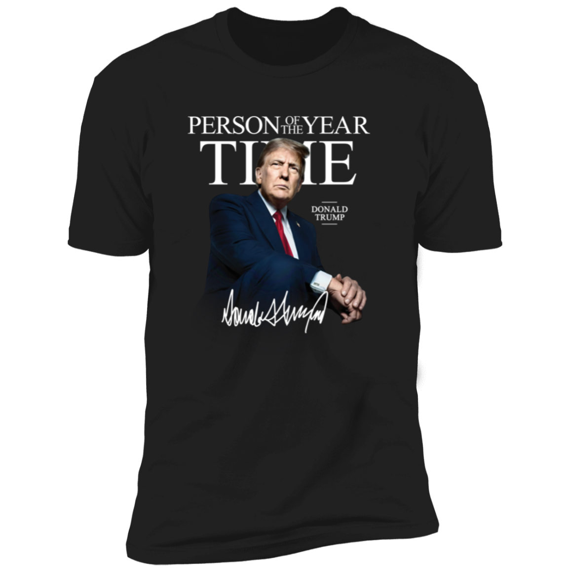 Trump's Time Person of the Year Dark Shirt HA75 64202