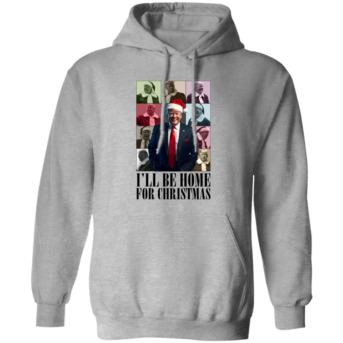 I'll Be Home For Christmas Donald Trump Shirt HA75 63644
