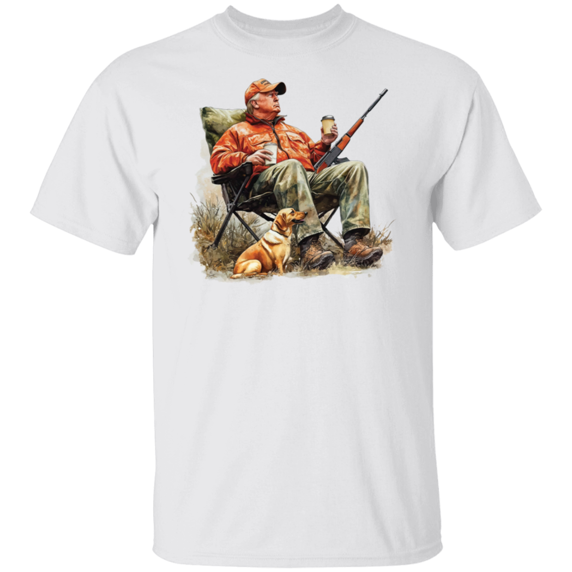 Patriotic Trump Hunting Gear Perfect for Gun Lovers and Hunters Bright Shirt LM32 63873