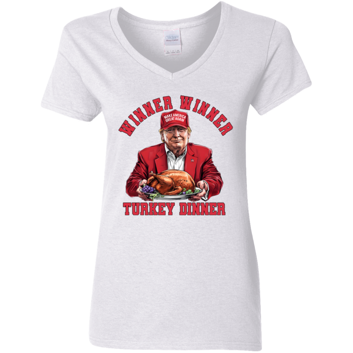 Winner Winner Turkey Dinner Bright Shirt Funny Gift For Trump Lovers HO82 67108