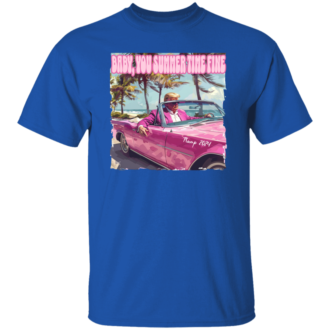 Baby You Summer Time Fine Trump Dark Shirt TH10 62533