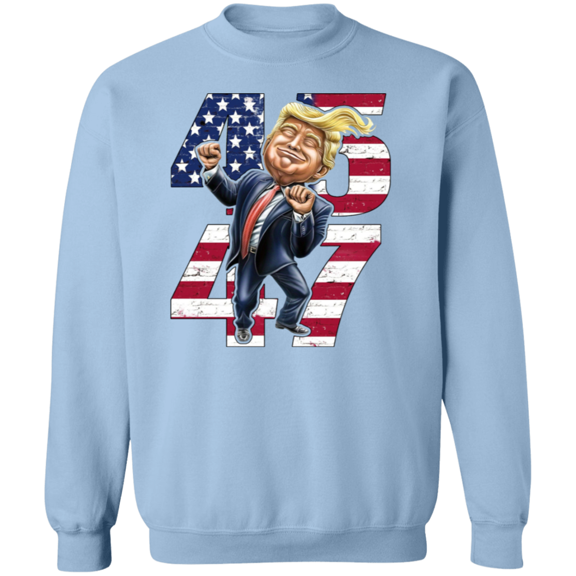 Patriotic Trump 2024 45th & 47th President's Legacy MAGA Bright Shirt LM32 63951