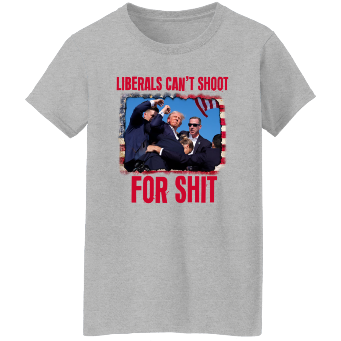 Liberals Can't Sh**t For Sh** Shirt HA75 63162