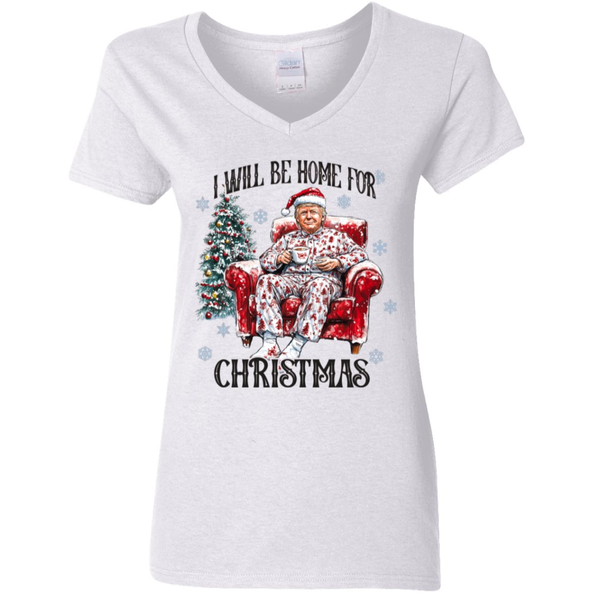 I’ll Be Home for Christmas Trump Shirt – Perfect Festive Gift HO82 63705