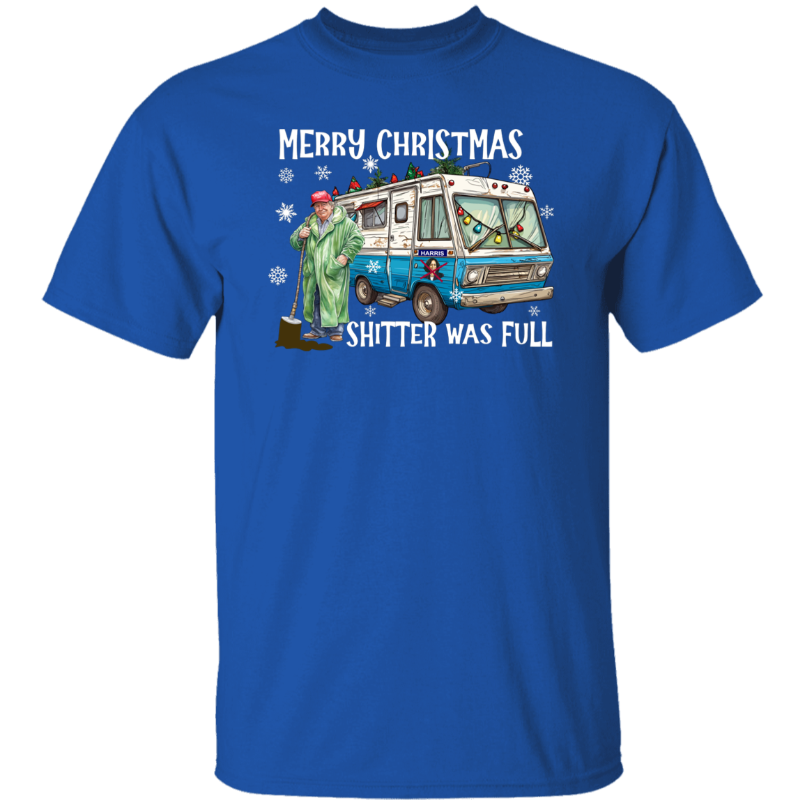 Merry Christmas Trump Shi**er Was Full Dark Shirt HO82 65332