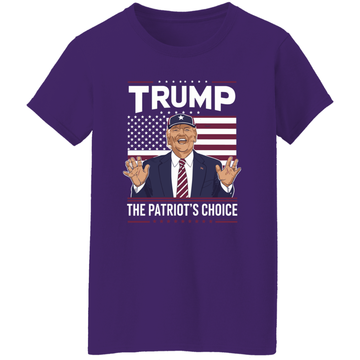 Trump The Patriot's Choice Dark Shirt HA75 62720