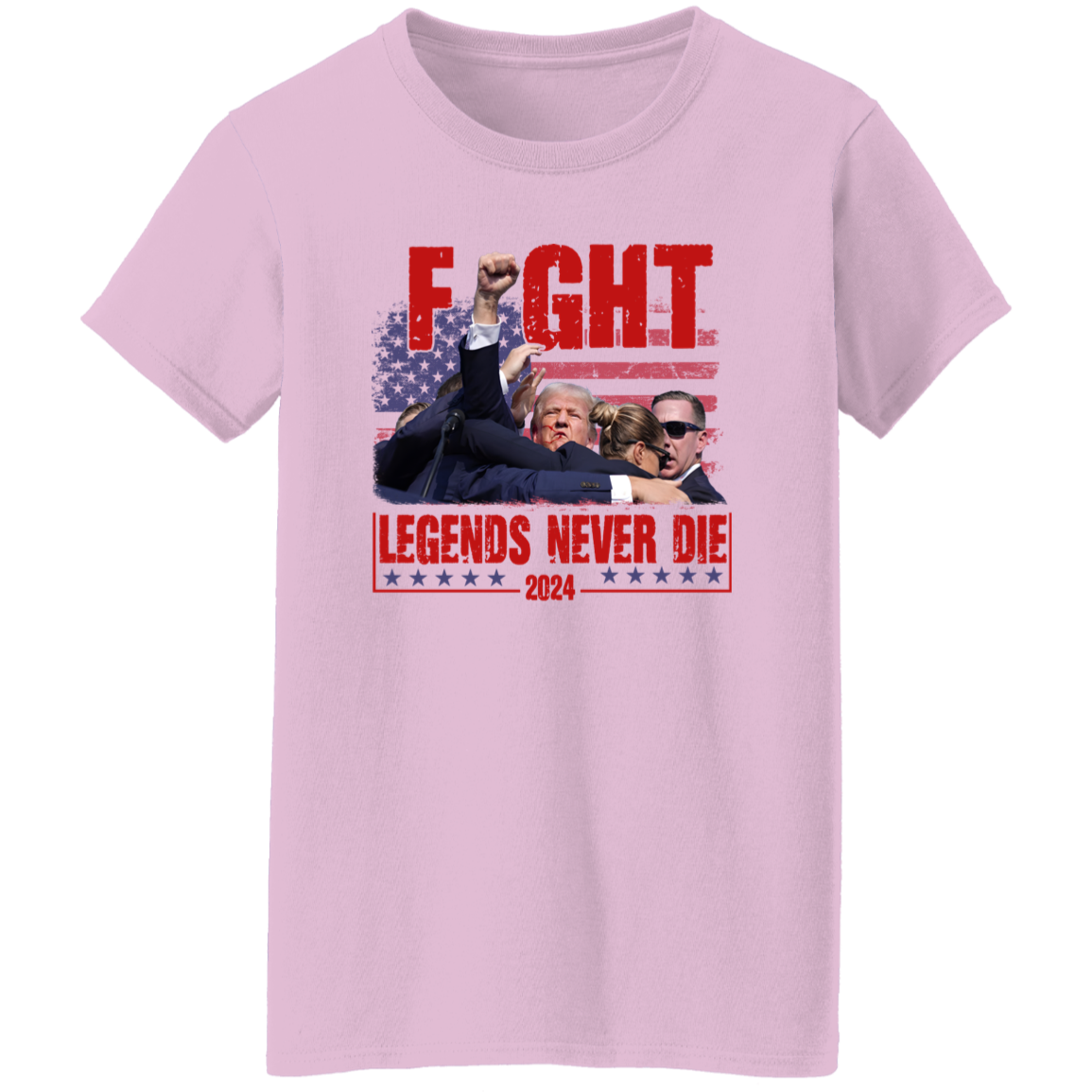 Trump F**ht - Legends Never D** 2024 Bright Shirt HA75 63128