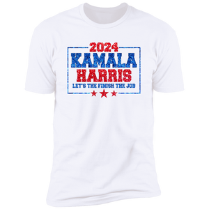 Kamala Harris Let's Finish The Job Bright Shirt TH10 63387